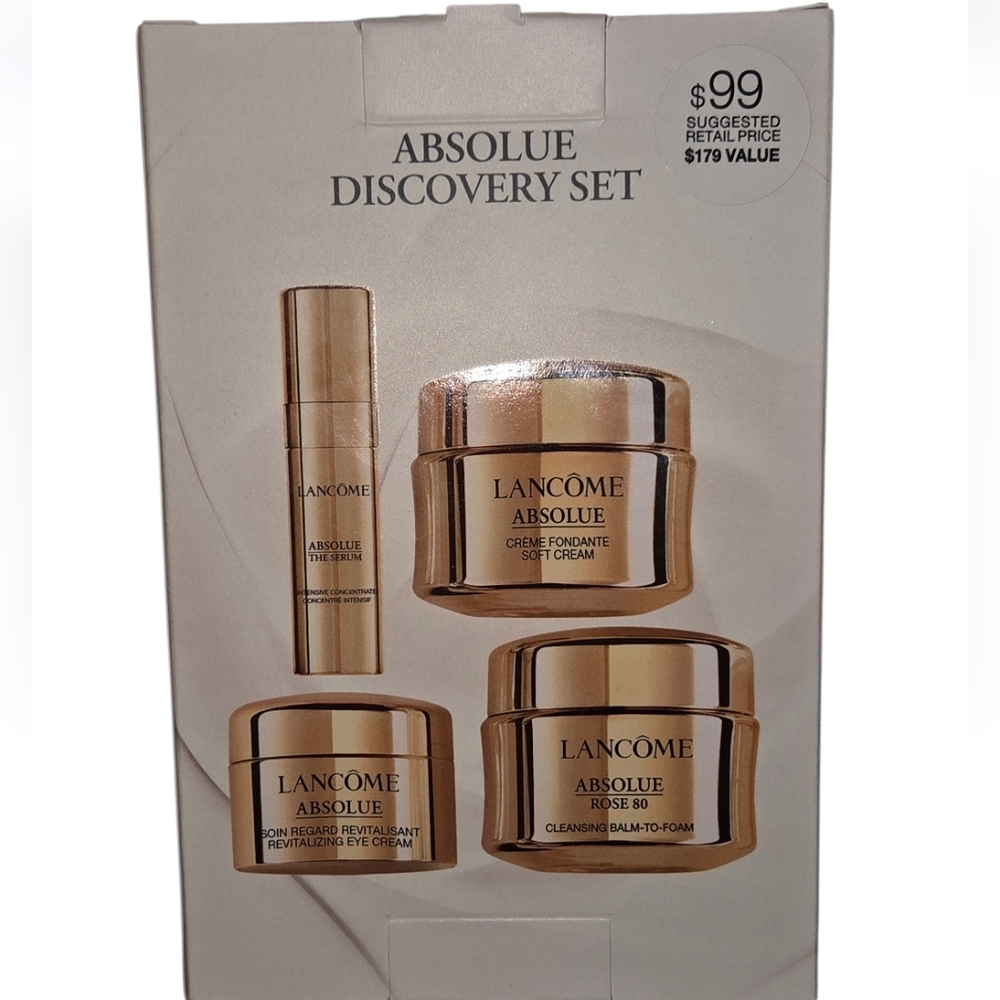 🎁Lancome Absolute Skincare Discovery 4 Piece Gift Set